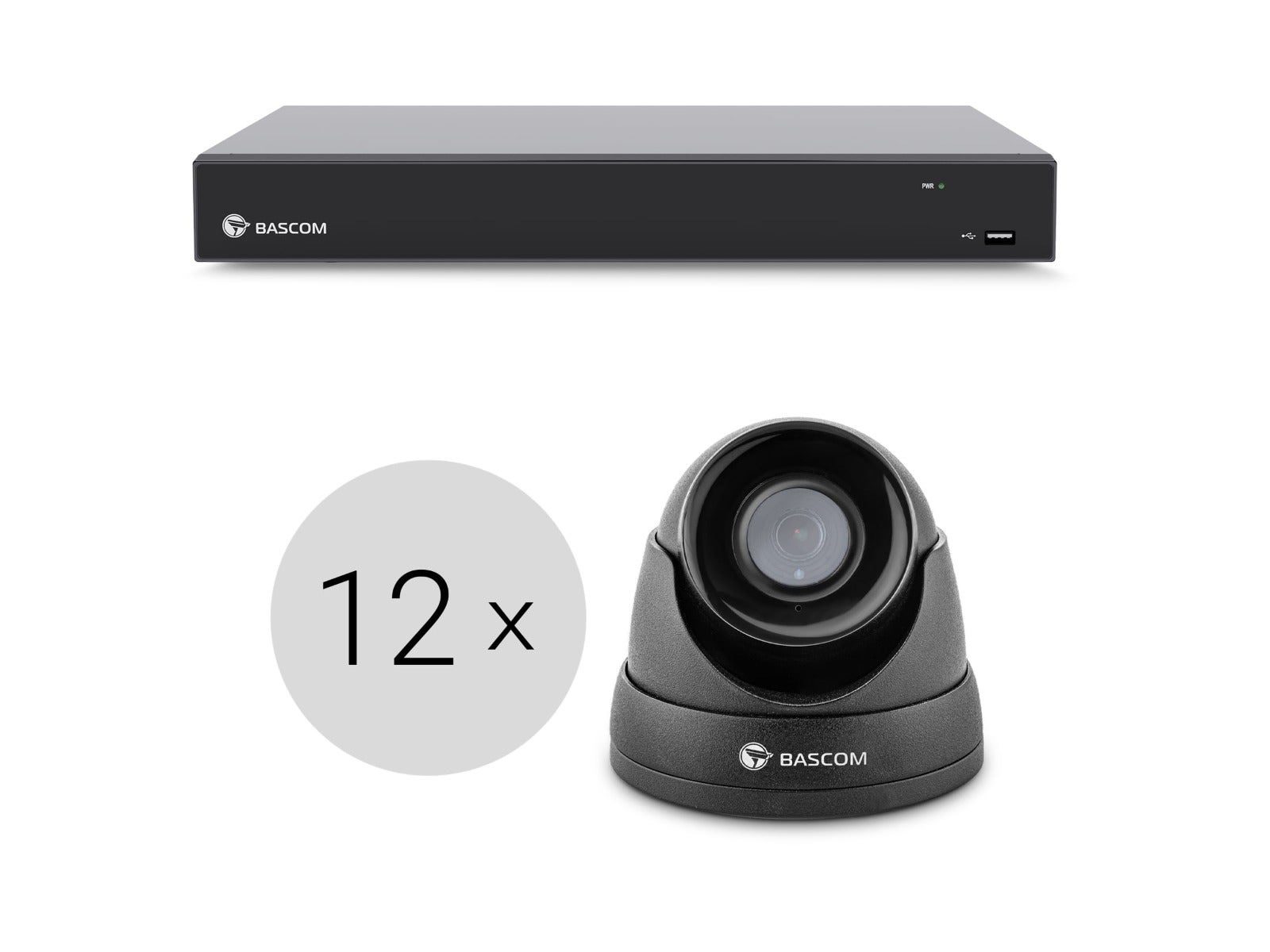 Kabelloses 12-Dome-System