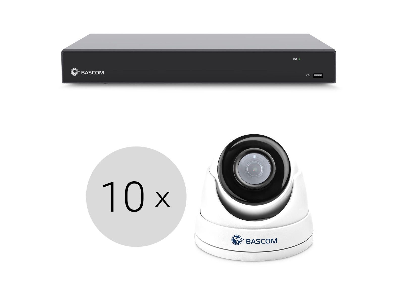 Kabelloses 10-Dome-System